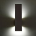 thumbnail image 2 of WAC Lighting Icon 20" 2-Light Aluminum Indoor and Outdoor Wall Light in Bronze, 2 of 5