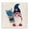 Americana Gnome Hydrangea, variant on Stupell Industries Farmhouse American Flag Horse Black Floating Frame Canvas Art, 18 x 18, by Wellington Studio
