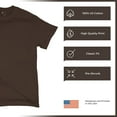 thumbnail image 4 of Tee Hunt Buy American Hire American T-Shirt Political Be American MAGA Mens Shirt, Brown, 3X-Large, 4 of 5