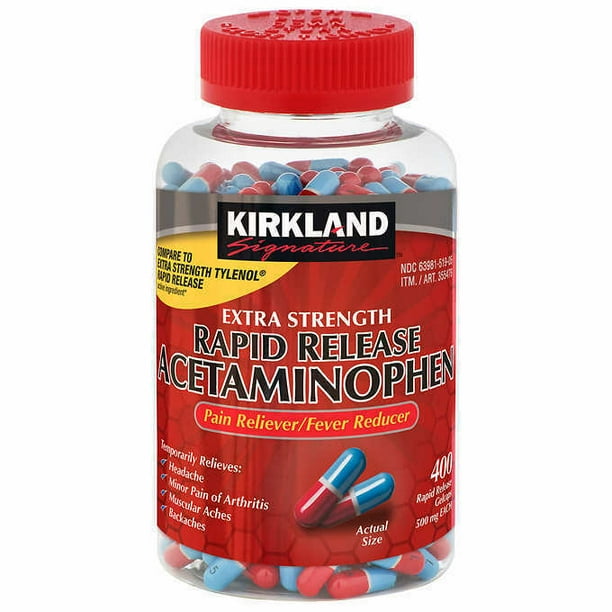 Kirkland Signature Extra Strength Rapid Release Pain Reliever