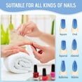 thumbnail image 5 of Limas de uñas de acero inoxidable de doble cara para mujeres y hombres, lima de manicura reutilizable de alta resistencia para uñas naturales, ideal para uso en salones de belleza en casa o viajes., 5 of 5