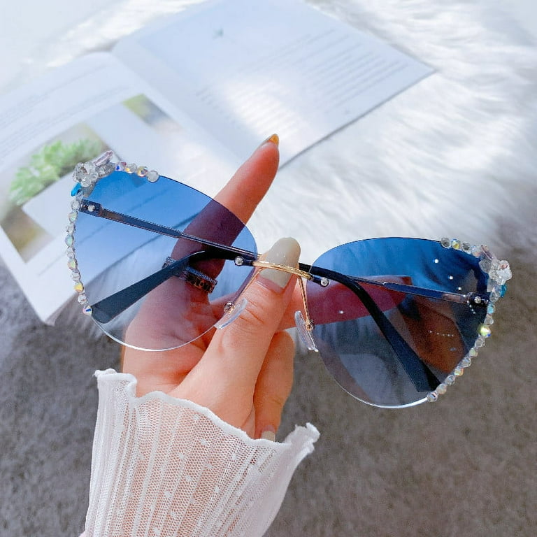 Blue sunglasses hotsell for women