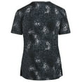 thumbnail image 2 of Hauts à Manches Courtes pour Femmes à Col en V Blouse T-shirt d'Uniforme de Travail pour Femmes, 2 of 3
