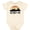 Natural, variant on Inktastic Detroit Michigan Skyline Retro Boys or Girls Baby Bodysuit