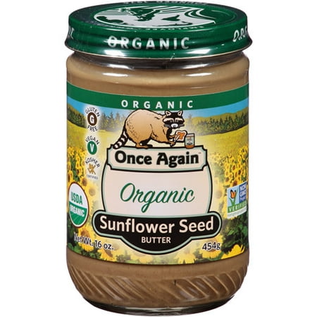 Once Again Organic Sunflower Seed Butter, 16 oz, (Pack of (Best Sunflower Seed Butter)