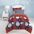 thumbnail image 2 of Dream Factory All All Sports Comforter Set, Twin, Navy, 2 of 5