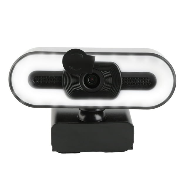Usb 4K USB Plug and Play Webcam with Built in Microphone Lighting for Live Stream Video Call Video Conference Online Teaching