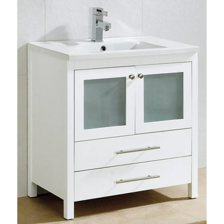 Fine Fixtures Ravenna 32 In Single Bathroom Vanity With Vitreous Fine Fixtures Ravenna 32 In Single Bathroom Vanity With Vitreous China Sink