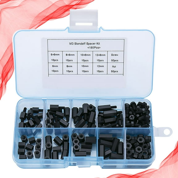 FRCOLOR  180 Pcs Motherboard Standoffs Computer Spacer Electronics