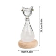 thumbnail image 5 of Storm Glass Weather Forecaster Anderson Cat Barometer Forecaster Weather Station Cloud Storm Crystal Weather Forecast Bottle - good, 5 of 5