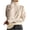 White, variant on Lovskoo 2024 Sweaters for Women Turtleneck Trendy Casual Long Sleeve High Neck Pullover Solid Color Top Green