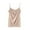 Beige, variant on Jgppe Camisoles for Women Classic Spaghetti Strap Solid Color Breathable Soft Comfort Homewear Sleeveless Tops