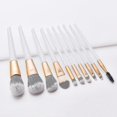 thumbnail image 2 of 10 Makeup Brushes Set Pattern Foundation Brush Eye Shadow Brush Eyelash Brush Makeup Tool, 2 of 4