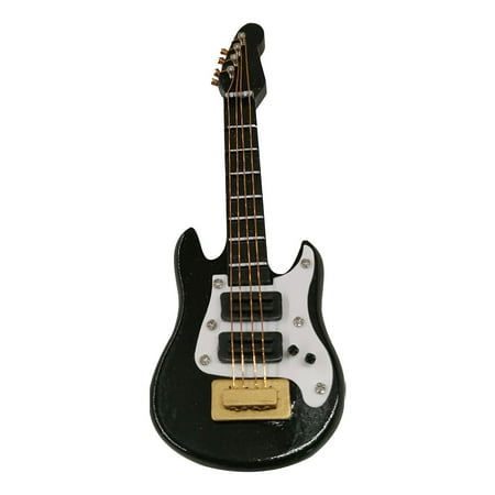 

NUOLUX Decorative Bass Model Diy Landscape Accessories Mini Musical Instrument Model