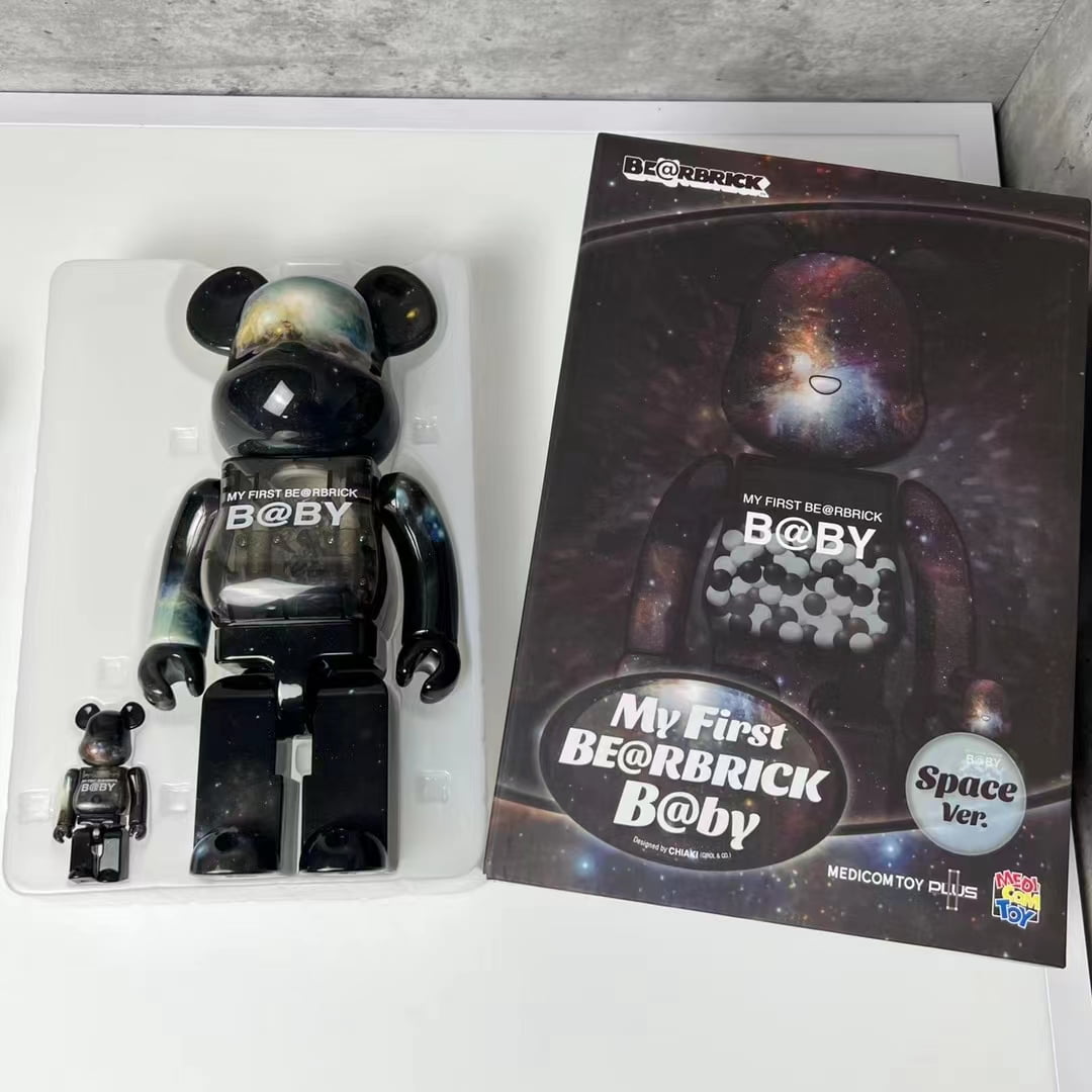 Space Ver. My First Baby Bearbrick 400% 11-inch Height