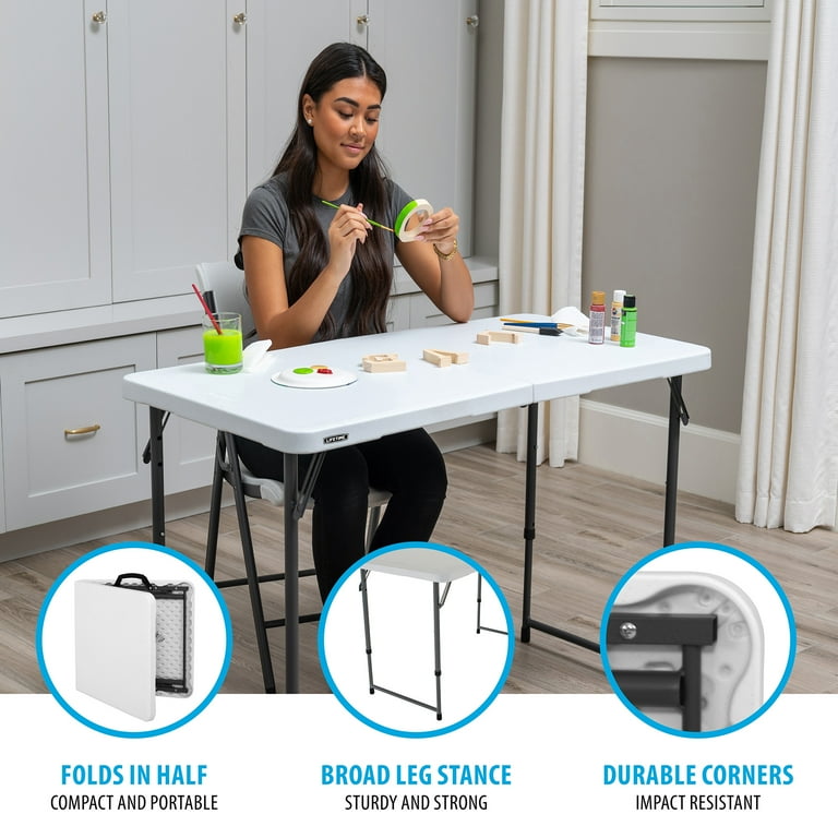 Lifetime 4 foot table walmart deals