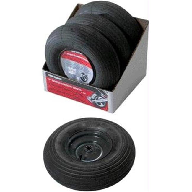 Ames True Temper Inc Wheelbarrow Wheel&tire Assmbly Black 6 Inch