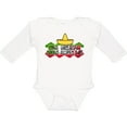 thumbnail image 3 of Inktastic 50% Mexican 100% Awesome Boys or Girls Long Sleeve Baby Bodysuit, 3 of 5