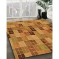 thumbnail image 2 of Ahgly Company Indoor Round Patterned Mahogany Brown Area Rugs, 5' Round, 2 of 6