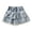 Blue-A, variant on FAIWAD Girls Pull on Denim Shorts Cute Bowknot Ruffle Denim Shorts Kids Elastic Waist Short Jeans Summer Denim Clothes