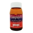 thumbnail image 1 of Suplemento Alimenticio Gelcaps complejo B hierro y zinc 90 cápsulas de 0.45 g c/u, 1 of 4