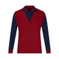 thumbnail image 4 of LIaqionyy Big and Tall Long Sleeve for Men Pullover Collared Button down Fashion Business Tops Clothes, 4 of 6