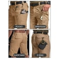thumbnail image 3 of liyiyiyia Mens Cargo Shorts with Multi Pockets Ripstop Workwear Hiking Fishing Shorts Stretch Utility Short Men, 3 of 7