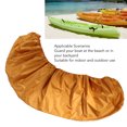 thumbnail image 4 of Kayak Cover Waterproof Dustproof UV Protection Oxford Cloth Canoe Cover for Canoe Fishing Boat, 4 of 7
