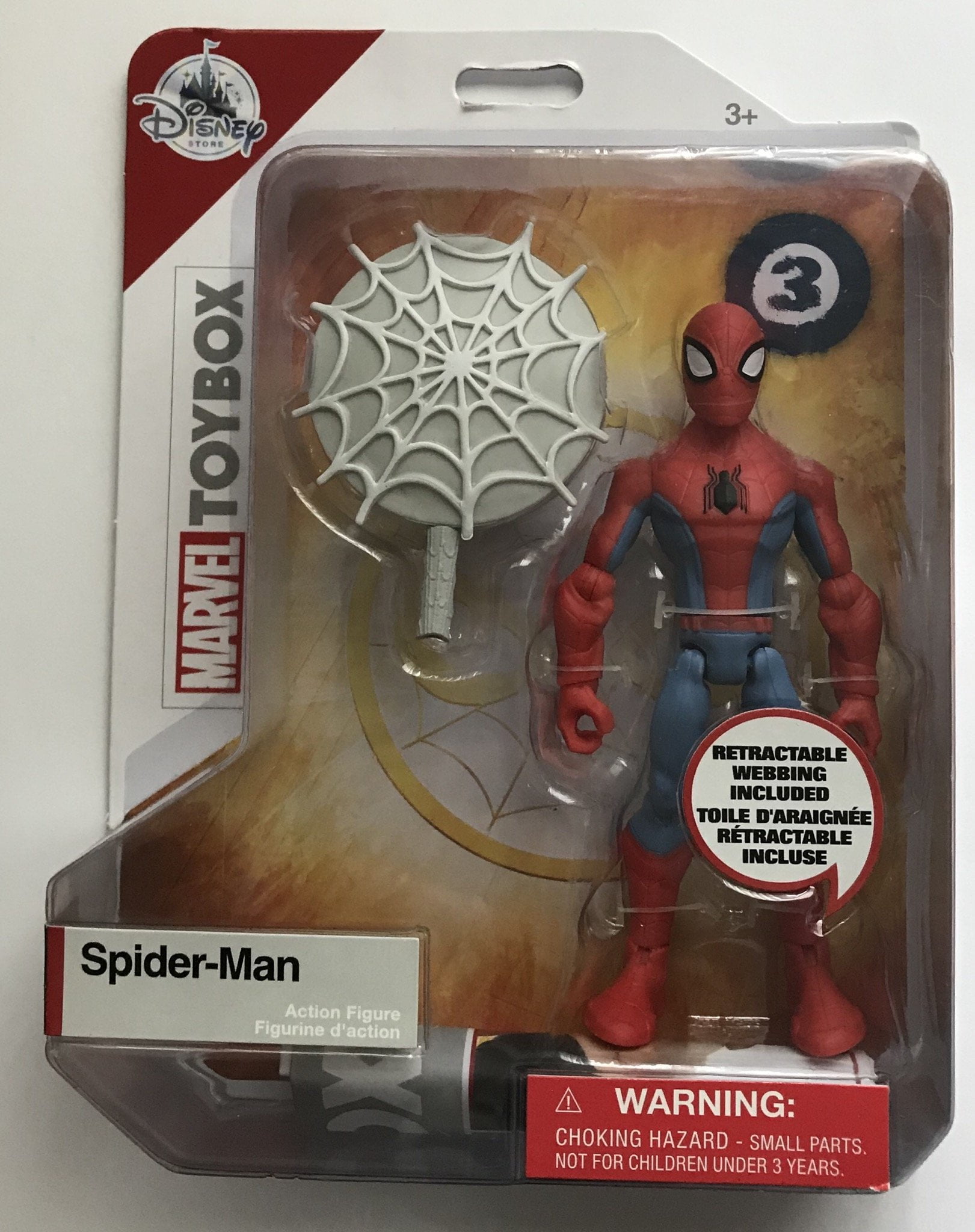 spiderman toy box