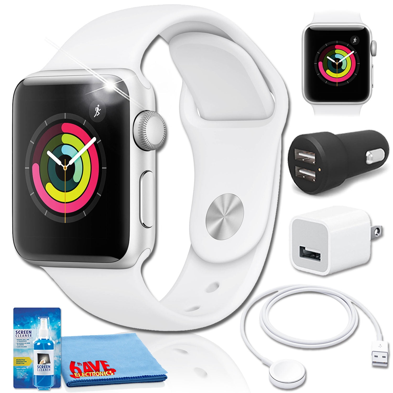 Apple Watch Nike+ Series 3 (Space Gray Aluminum) 42mm - Walmart.com