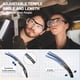 thumbnail image 4 of Gafas de seguridad WORKPRO, paquete de 2, gafas de seguridad z87, antivaho, 4 of 7