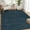 Dark Blue, variant on GlowSol 2'x6' Washable Hallway Runner Rug Modern Solid Color Runner Rug Bedside Non Slip Runners for Kitchen Laundry, Black