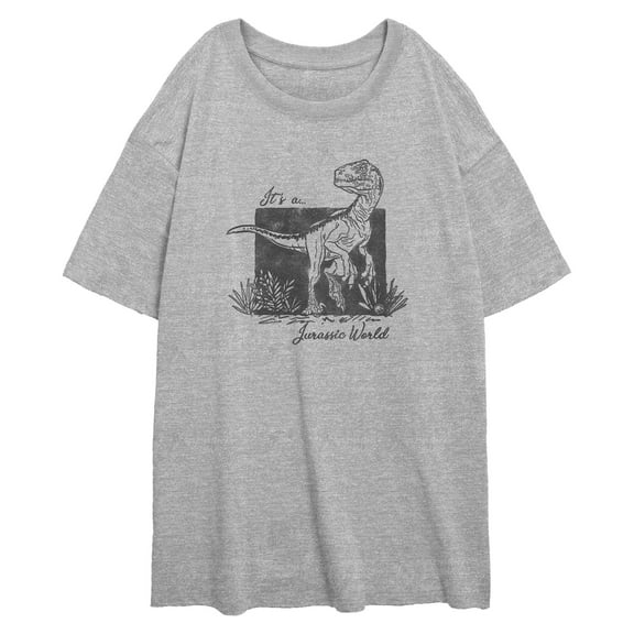 Juniors Jurassic World It's A Dino Painting T Shirt