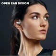 thumbnail image 2 of Wrap Around Over Ear Earbuds Bone Conduction Open Ear Headphones Wireless Bluetooth Open Ear Earbuds with Ear Hook Mic Earbud Bone Conduction Head Set Headset Ear Buds Bone Conducting Headphones, 2 of 14