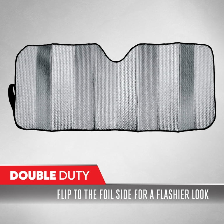 Motor Trend Front Windshield Sun Shade - Jumbo Accordion Folding