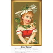 Daisy Sprout, Vintage Counted Cross Stitch Pattern (Pattern Only, You Provide the Floss and Fabric)