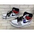 thumbnail image 2 of Men 9.0US A i r-Jor-dan 1 Retoro High Og 555086-126 Sneakers Gray White Men'S, 2 of 6