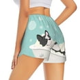 thumbnail image 3 of Fotbe French Bulldog Taking a Bath Womens High Waist Running Shorts Athletic Workout Quick Dry Shorts for Women with Pockets Gym Yoga Summer Shorts-XX-Large, 3 of 9