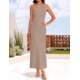 thumbnail image 3 of Vestido largo ZESICA 2025 de verano con estampado floral de un solo hombro para mujer, 3 of 9