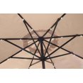 thumbnail image 3 of DENIA LED 10ft. Patio Market Umbrella, Beige, 3 of 5