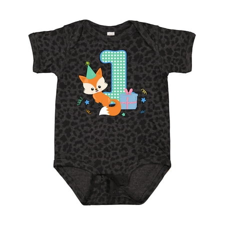 

Inktastic Im 1 Years Old with Fox Gift Baby Boy or Baby Girl Bodysuit
