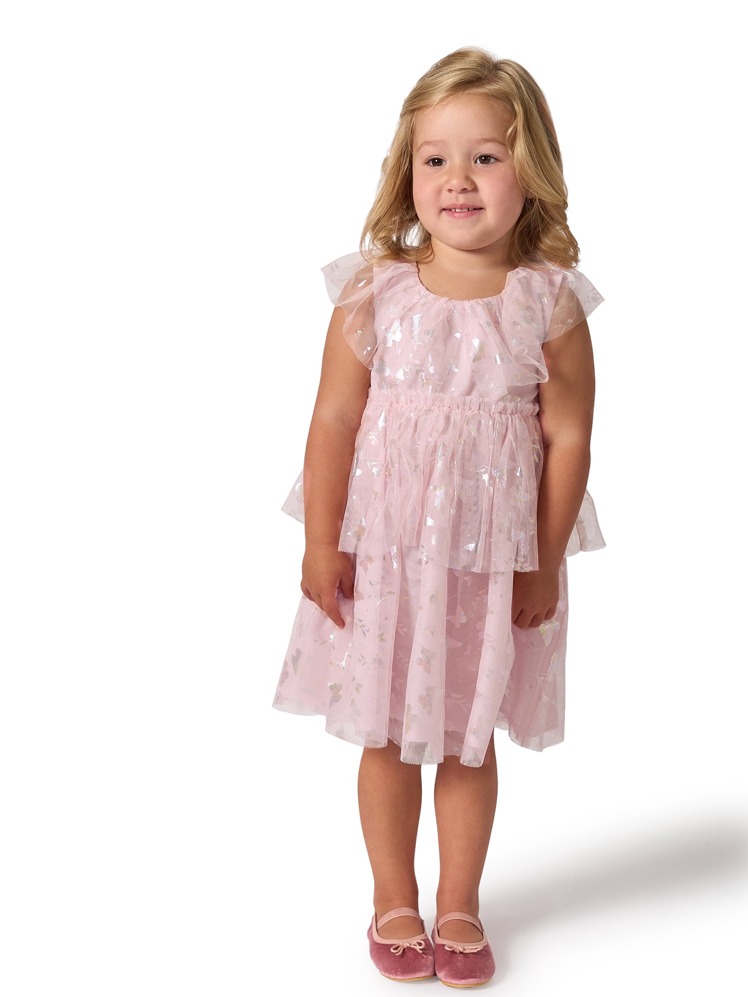 Modern Moments Toddler Girl Wicked Glinda The Good Witch Dress, Sizes 12 Months - 5T