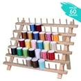 thumbnail image 2 of Hello Hobby Wood Thread Spool Rack, Holds 60 Spools, 2 of 8