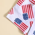 thumbnail image 6 of Coerni Toddler Boys Summer Outfits Independence Day 4 Of July Sleeveless T Shirt Tops Vest and Shorts Baby Boy Clothes, 6 of 6