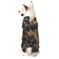 thumbnail image 1 of Fotbe Bald Eagle Soldier Sudadera con Estampado para Perros Pequeños – Suéter con Capucha para Mascotas, Tela Suave de Forro Polar con Bolsillo-XX-Large, 1 of 7