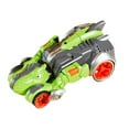 thumbnail image 2 of Juguete de Coche de Dinosaurio Transformable Hugo Tiranosaurio Verde 15 cm x 8 cm x 10 cm, 2 of 9