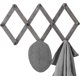 thumbnail image 1 of 10 Rusty Gray Wood Retractable Accordion Nail Hangers, 1 of 4
