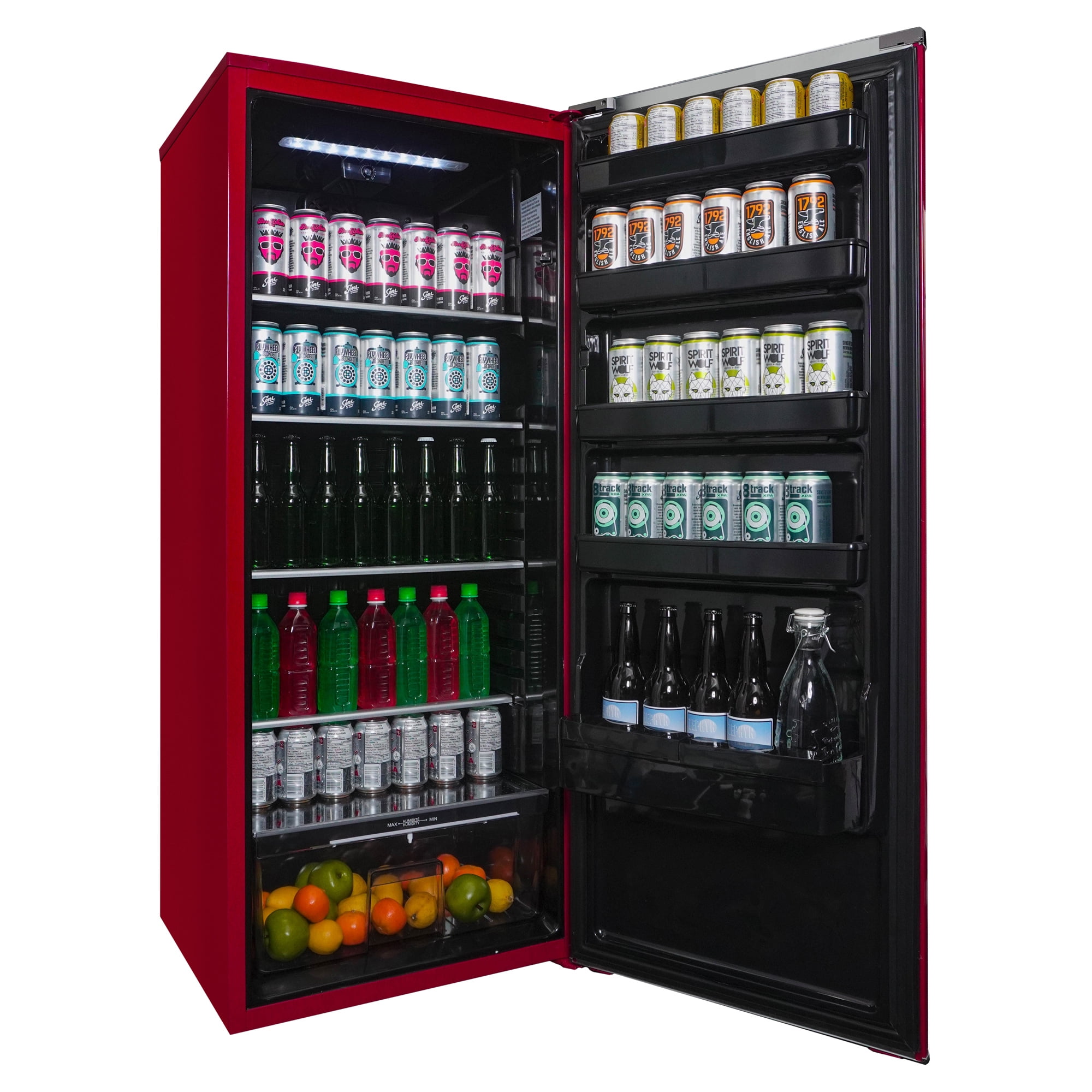Danby 11.0 cu. ft. Apartment Size Fridge in Metallic Red (DAR110A3LDB)