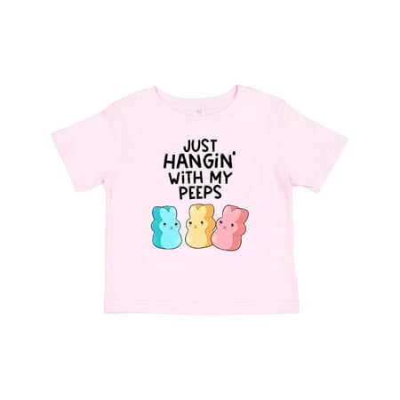 

Inktastic Easter Just Hangin with My Peeps! Gift Baby Boy or Baby Girl T-Shirt