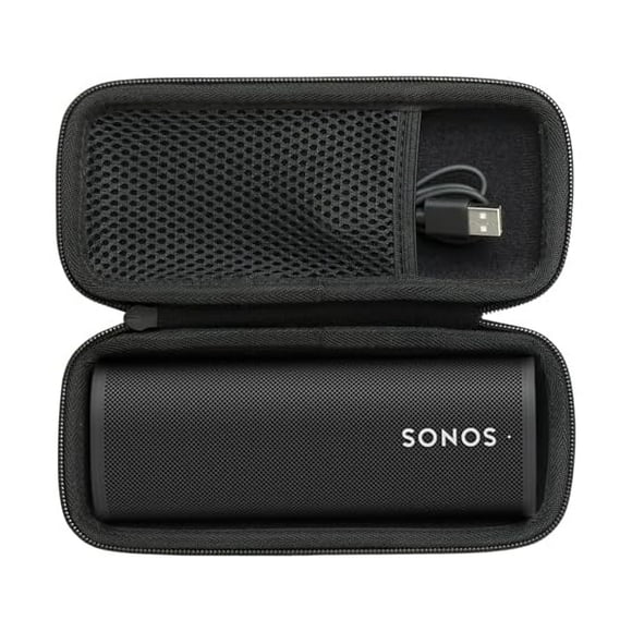 Hard Travel Case Replacement for Sonos Roam 2 / Portable Waterproof Bluetooth Speaker